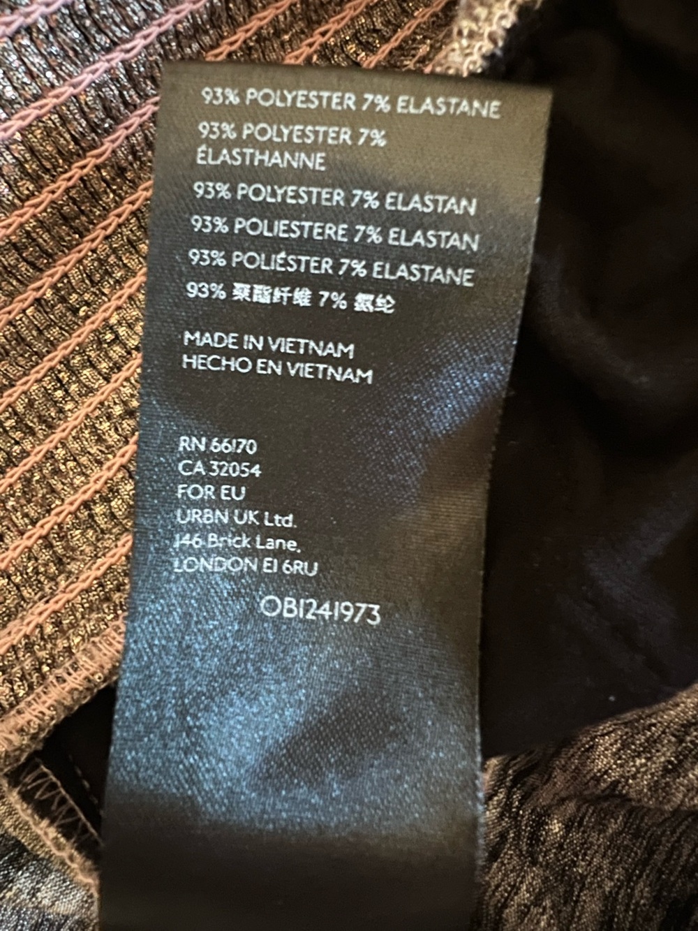 Anthropologie Metallic Joggers Melora Pink Rose Gold Elastic Waist Pants XS - Picture 11 of 13